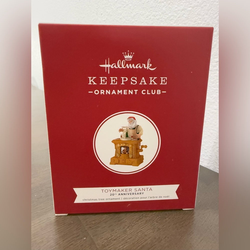 Hallmark Keepsake Christmas Ornament Club Toymaker Santa (2019) Exclusive